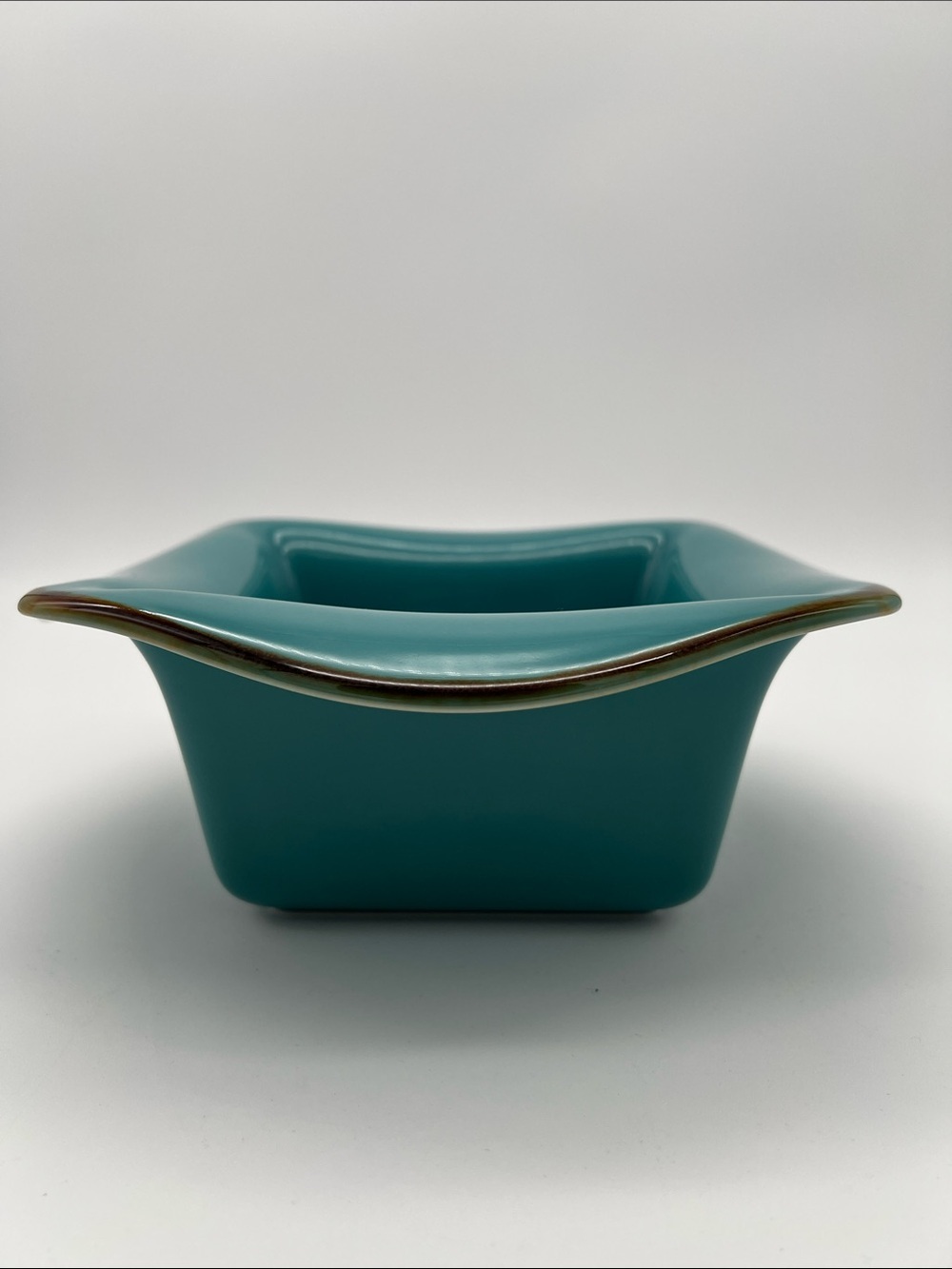 Southern Living at Home Tuscan Everyday Baker Square Baking Dish Teal (Set of 2) - Picture 3 of 15